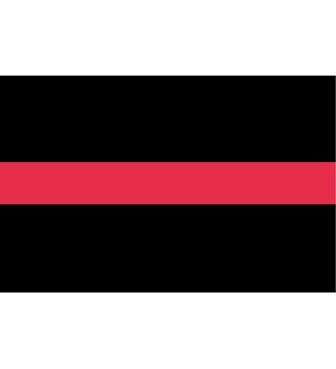 Window Decal - Thin Red Line Static Cling
